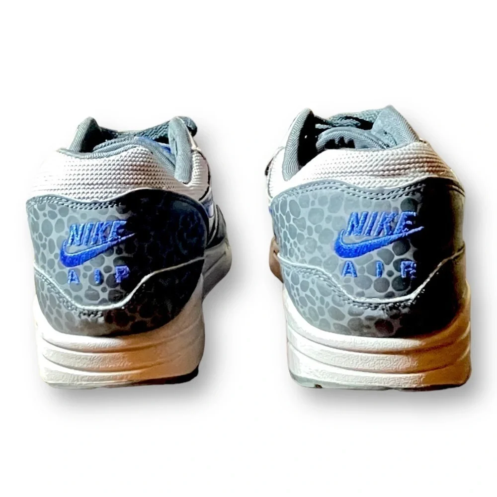 🦓 Nike Air Max 1 SE Reflective Safari | Off Noir Blue Grey | Size 10‎